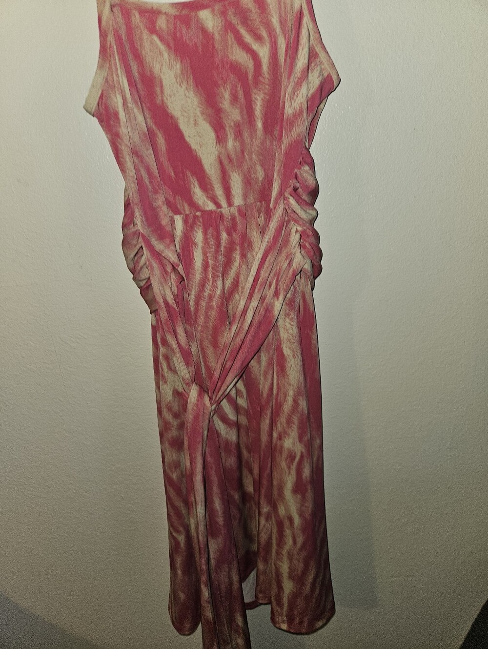 Jennifer Lopez Womans Spaghetti Strap Tie Back Dress Size L - Picture 8 of 12